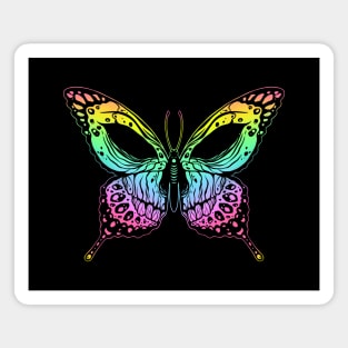 Butterfly skull Magnet